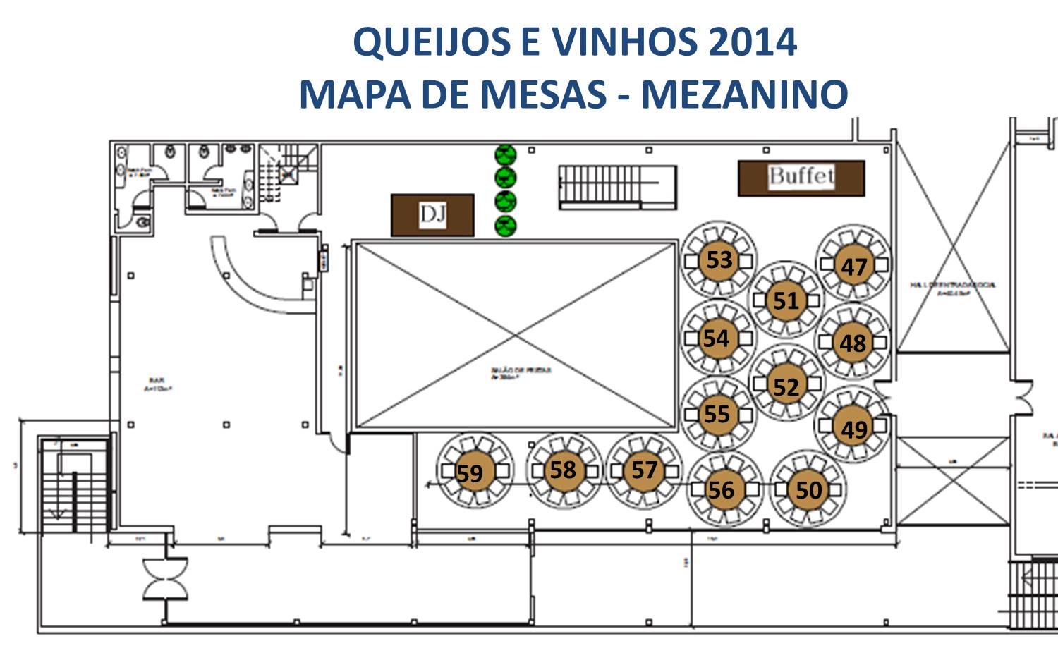 QV2014 - MAPA MESAS MEZANINO